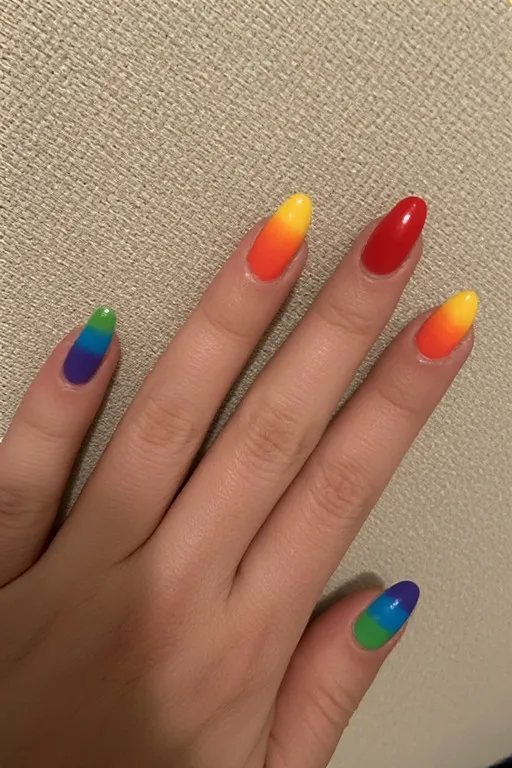 Colorful Summer Nails