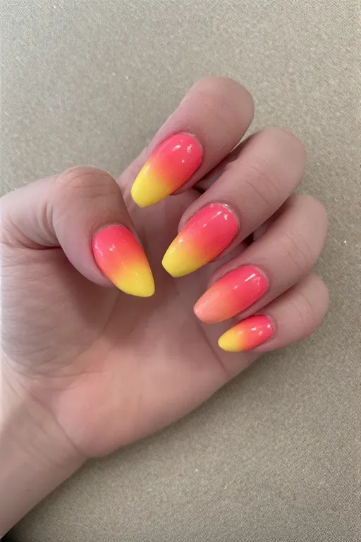 Colorful Summer Nails