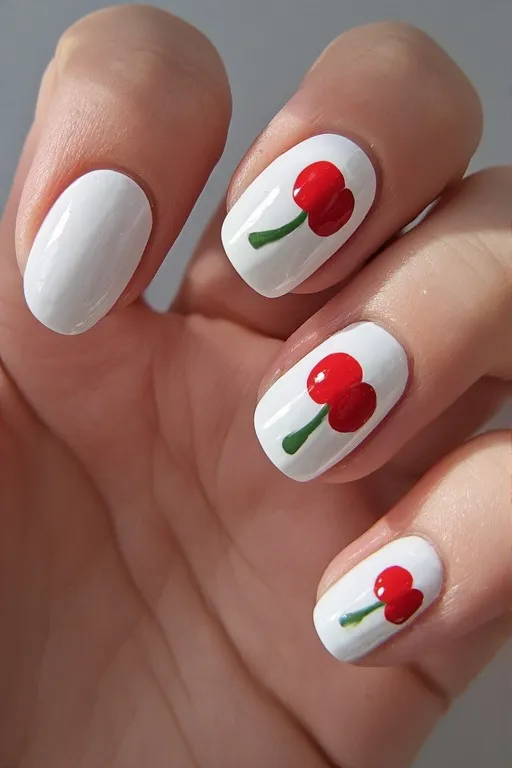 fruit summer nails
