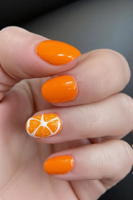 summer fruit nails
