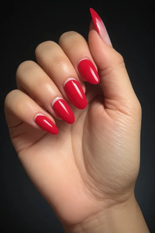 spicy french nails