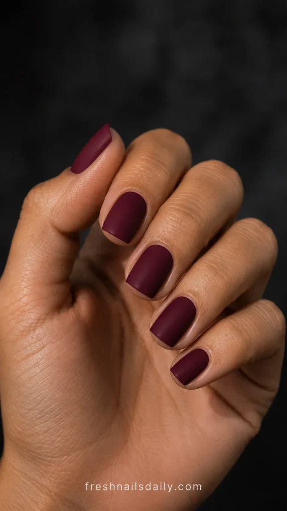 
lavender short square nails with white french tips
