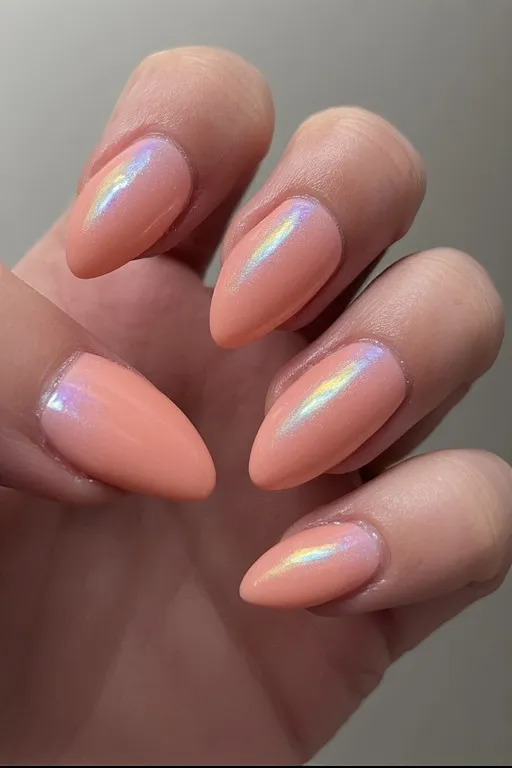 Almond Summer Nails